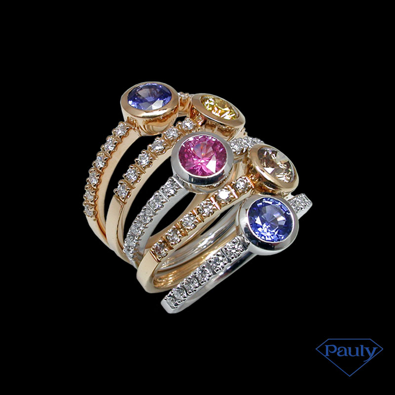 Safir Ringe Rolf Pauly